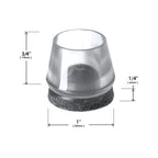 CB9154 Clear-Sleeve-Felt Dimensional