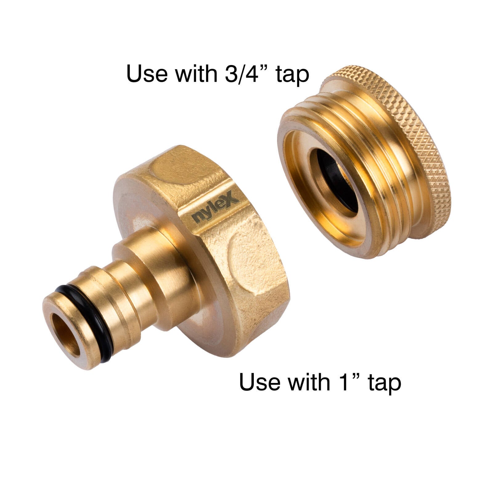 Nylex 12mm Brass Tap Adaptor - Image 2 of 2