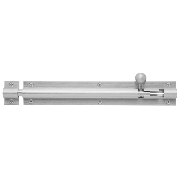 Delf Trade 200 x 32 x 9.5mm Satin Chrome Barrel Bolt