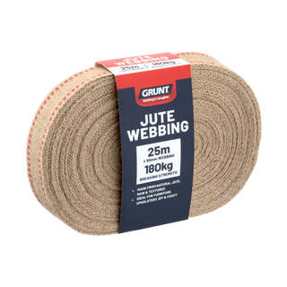 Grunt 50mm x 25m Jute Webbing