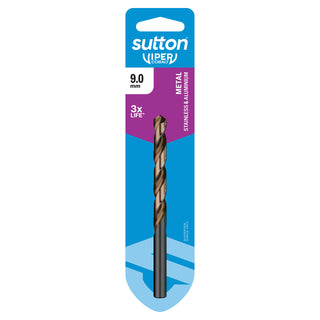 Sutton Tools 9.0mm Viper Cobalt Jobber Drill Bit