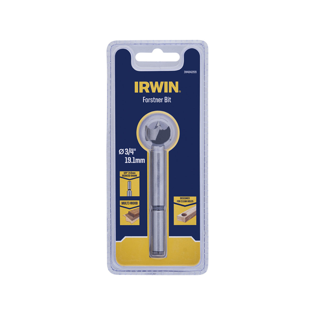 IRWIN Forstner Bit 3/4" 19mm - Image 2 of 2