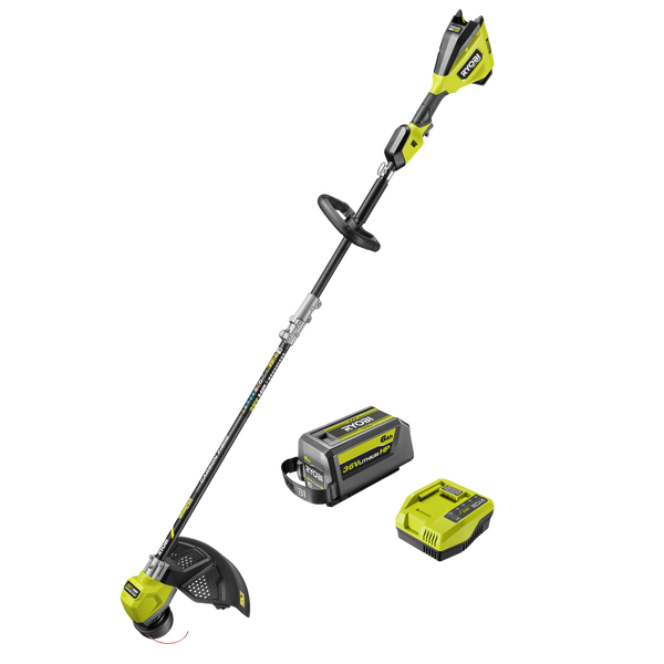 Ryobi 36V 38/43cm HP Whisper Brushless Line Trimmer 6.0Ah Kit