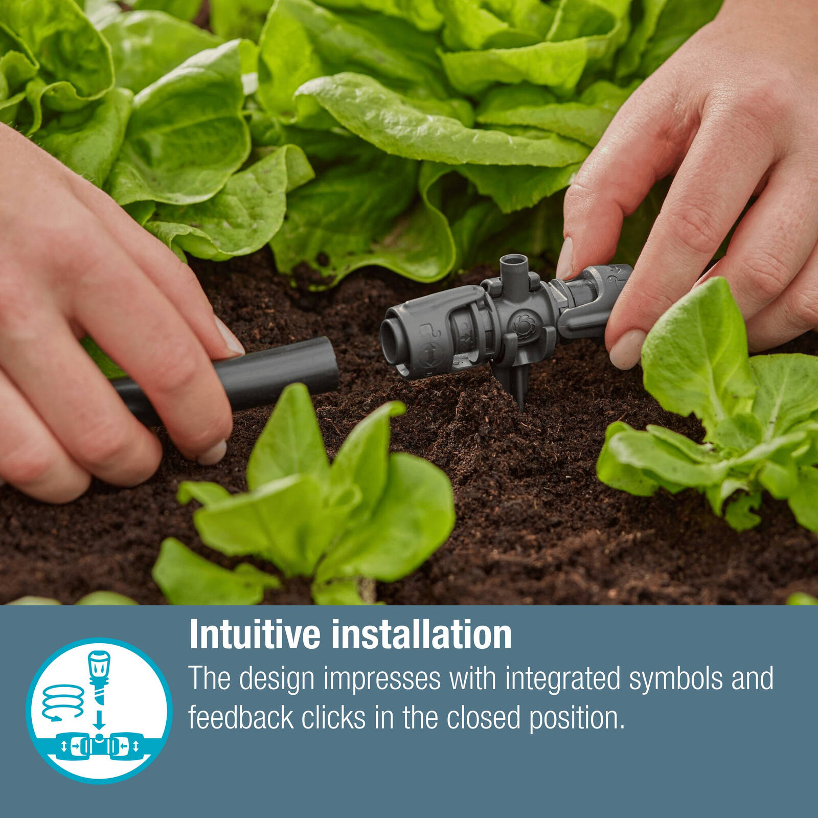 GARDENA 13mm Micro Irrigation T-Joint for Spray Nozzles - 5 Pack - Image 4 of 9