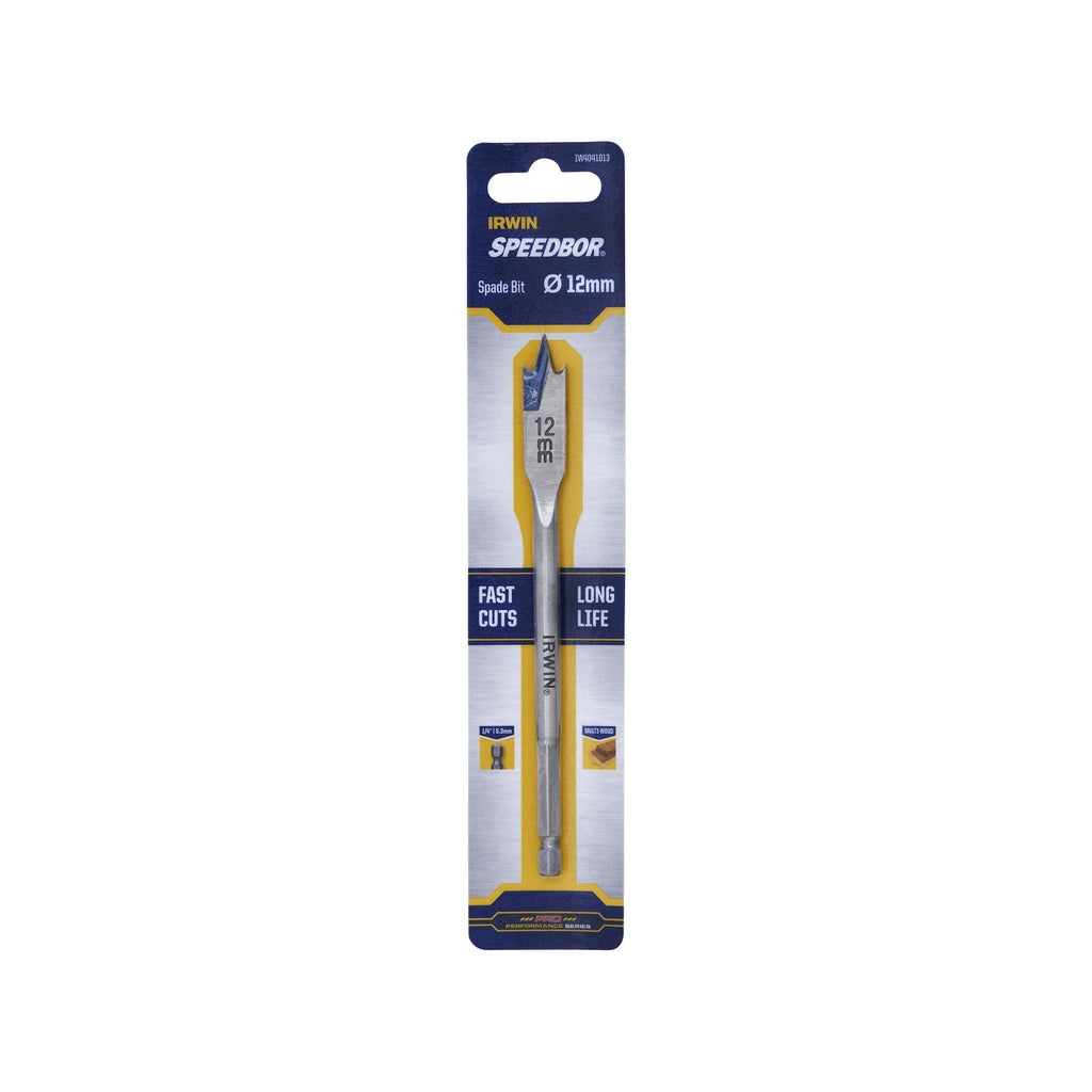 IRWIN 12mm Blue Groove Spade Bit - Image 1 of 2