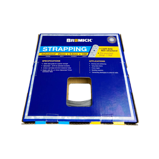 Bremick 25mm x 0.8mm x 15 Metres Galvanised Strapping