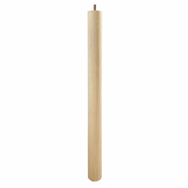 Adoored 53 x 710mm Raw Wood Round Furniture Leg