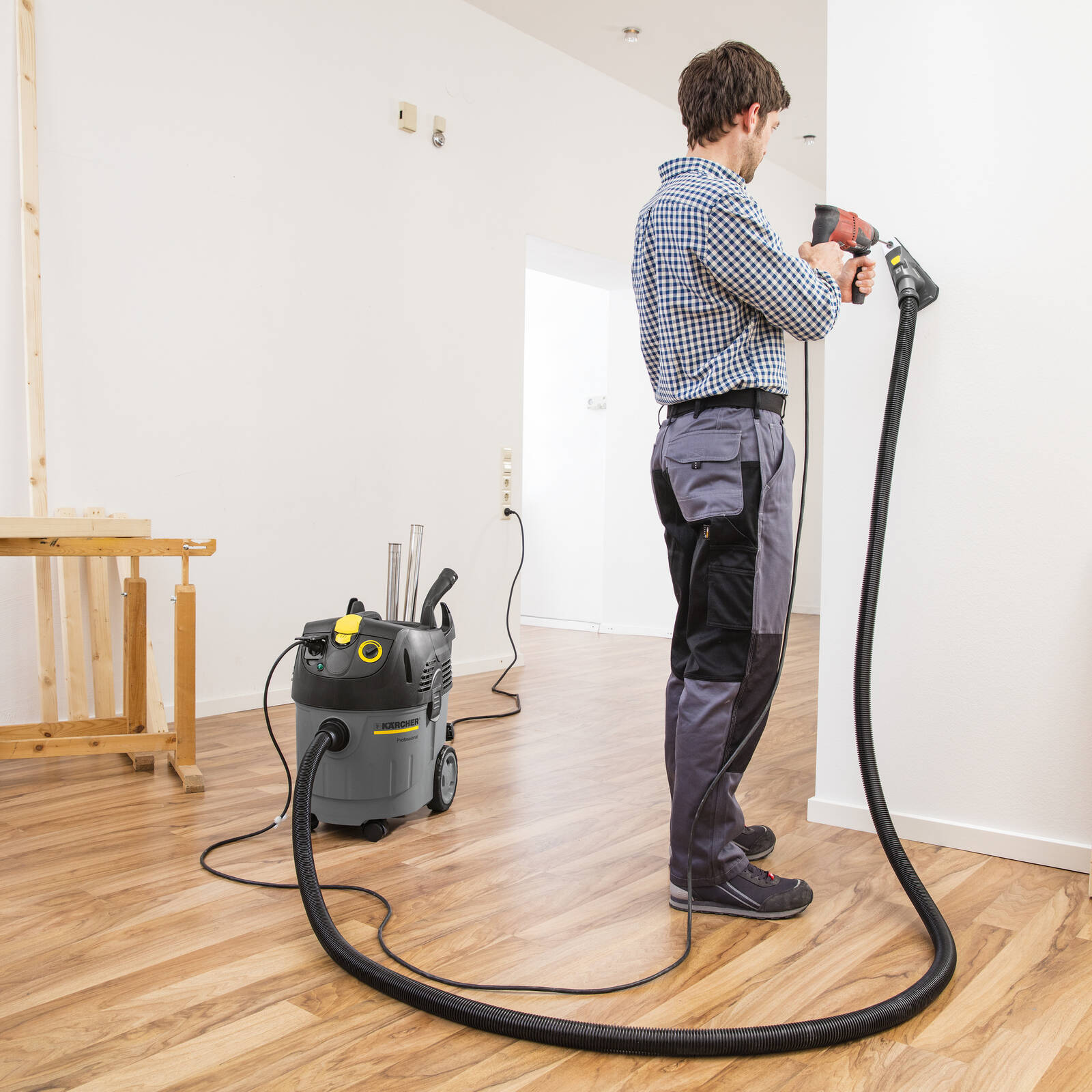 Karcher Drill Dust Tool suits Karcher Professional Wet &amp; Dry Vacuums - Image 5 of 5