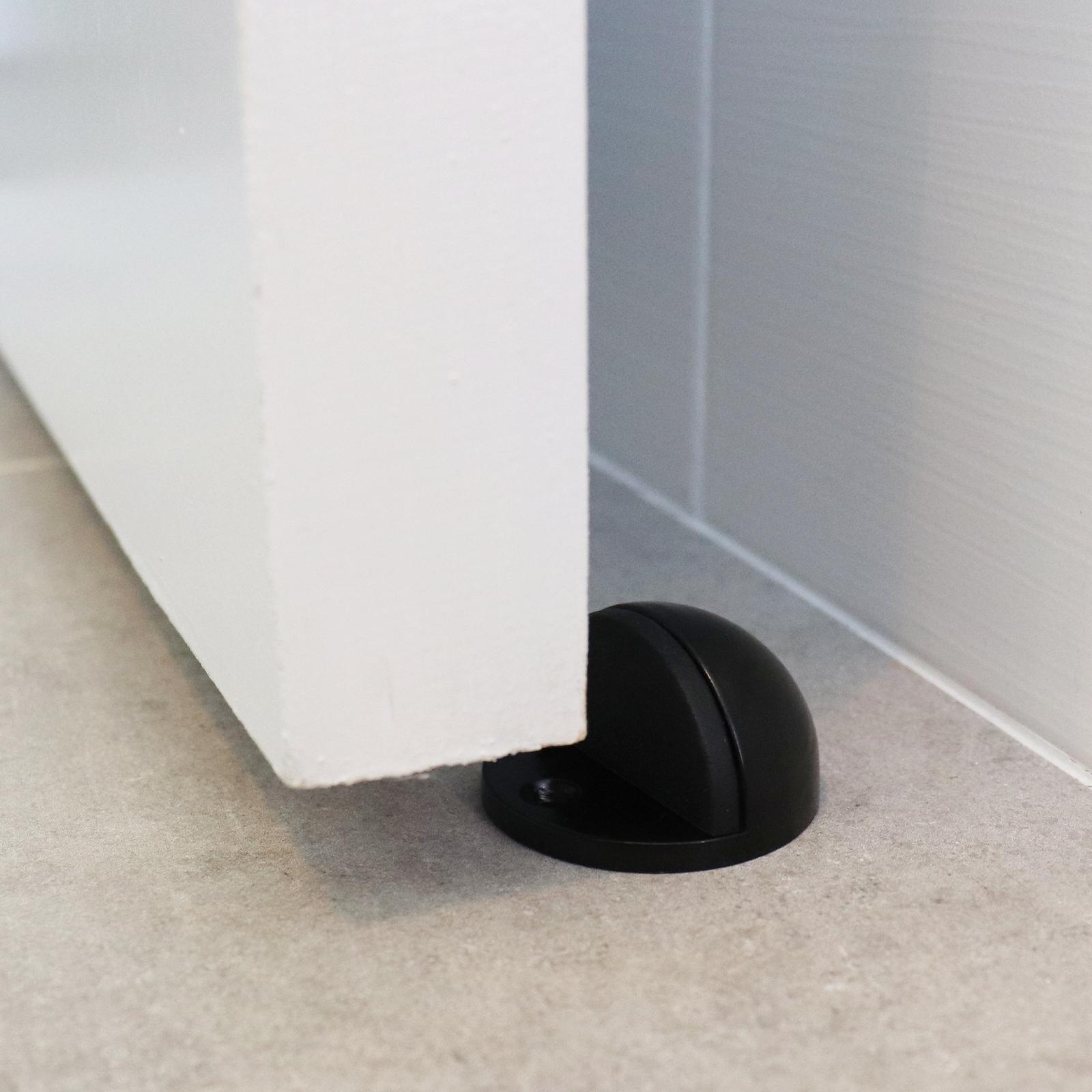 Adoored Black Short Half Moon Door Stop - Image 9 of 10
