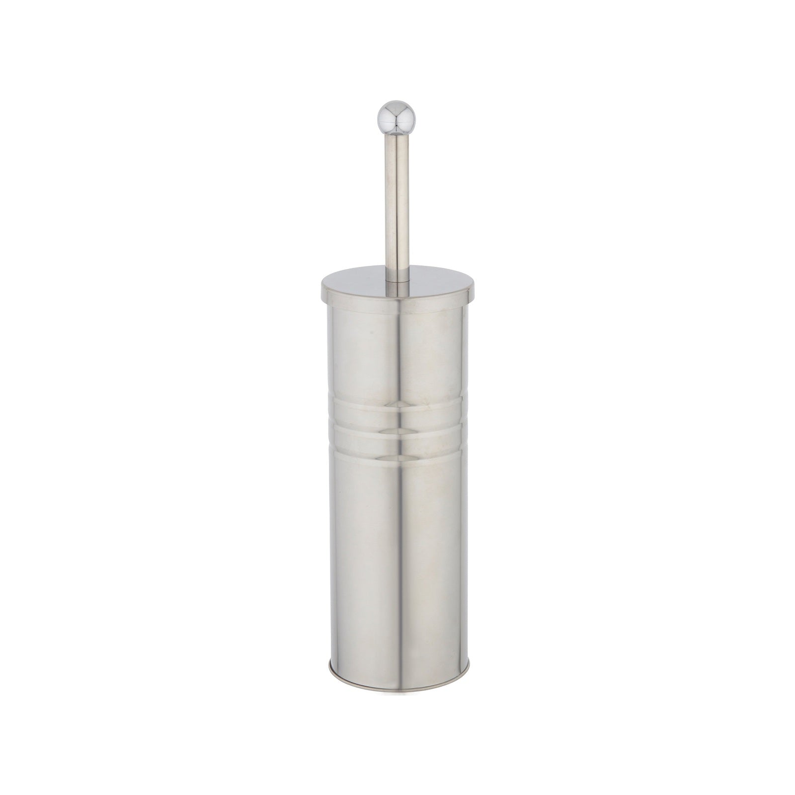 Barelli Stainless Steel Standard Toilet Brush &amp; Holder - Image 1 of 4