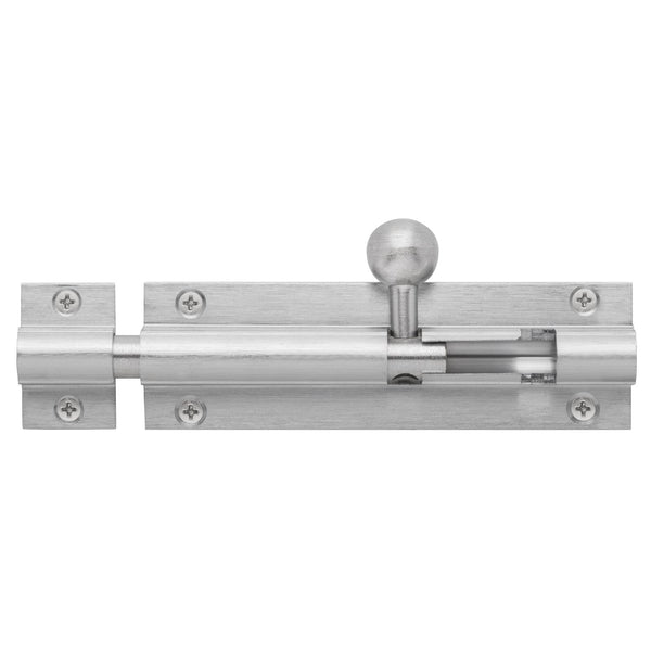 Delf 100 x 32 x 9.5mm Satin Chrome Barrel Bolt