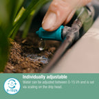 GARDENA 0 - 15L/h Micro Irrigation Adjustable Inline Drip Head - 10 Pack - Image 5 of 9