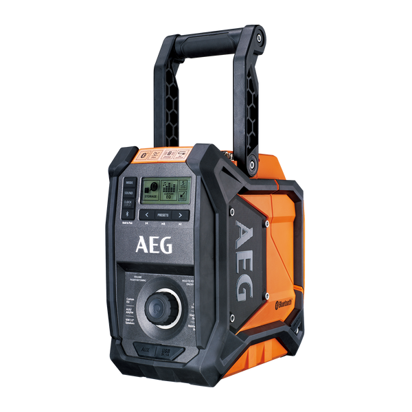 AEG 18/240V Hybrid Bluetooth Jobsite Radio - Skin Only