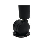 Surface Gard 51mm Brown Round Carpet Base Castor Cups - 4 Pack - Image 2 of 4