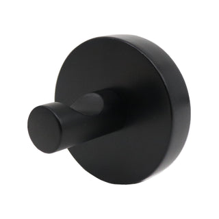 Adoored Black Timber Robe Deco Hook