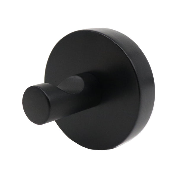 Adoored Black Timber Robe Deco Hook
