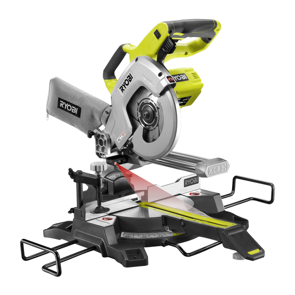Ryobi 18V ONE+ 216mm Sliding Mitre Saw - Tool Only