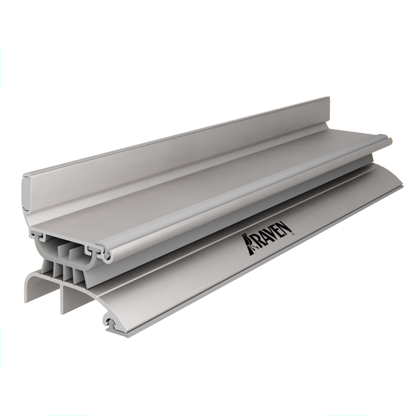 Raven RP4 Door Bottom Clear 926mm - Clear Anodised