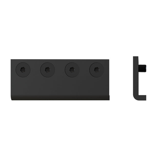 Rolltrak Matte Black Barn Door Track Joiner