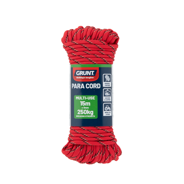 GRUNT 3mm x 15m Para Cord