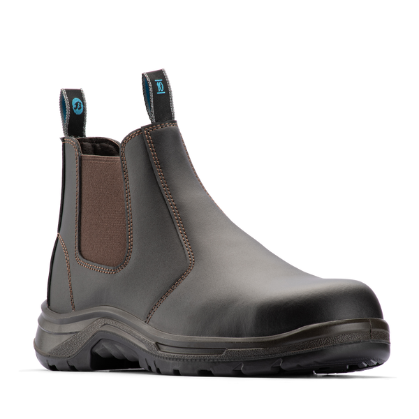 Bata Industrials Men's Brown Meteor Pull On Safety Boot UK Size 12