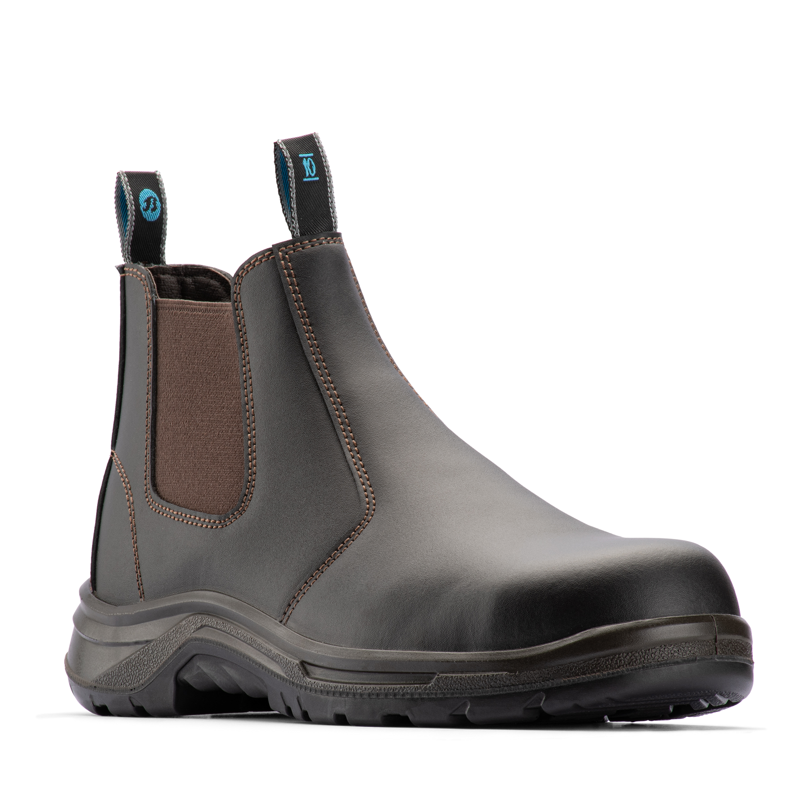 Bata Industrials Men's Brown Meteor Pull On Safety Boot UK Size 7 - Image 1 of 2