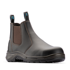 Bata Industrials Men's Brown Meteor Pull On Safety Boot UK Size 10 - Image 1 of 2