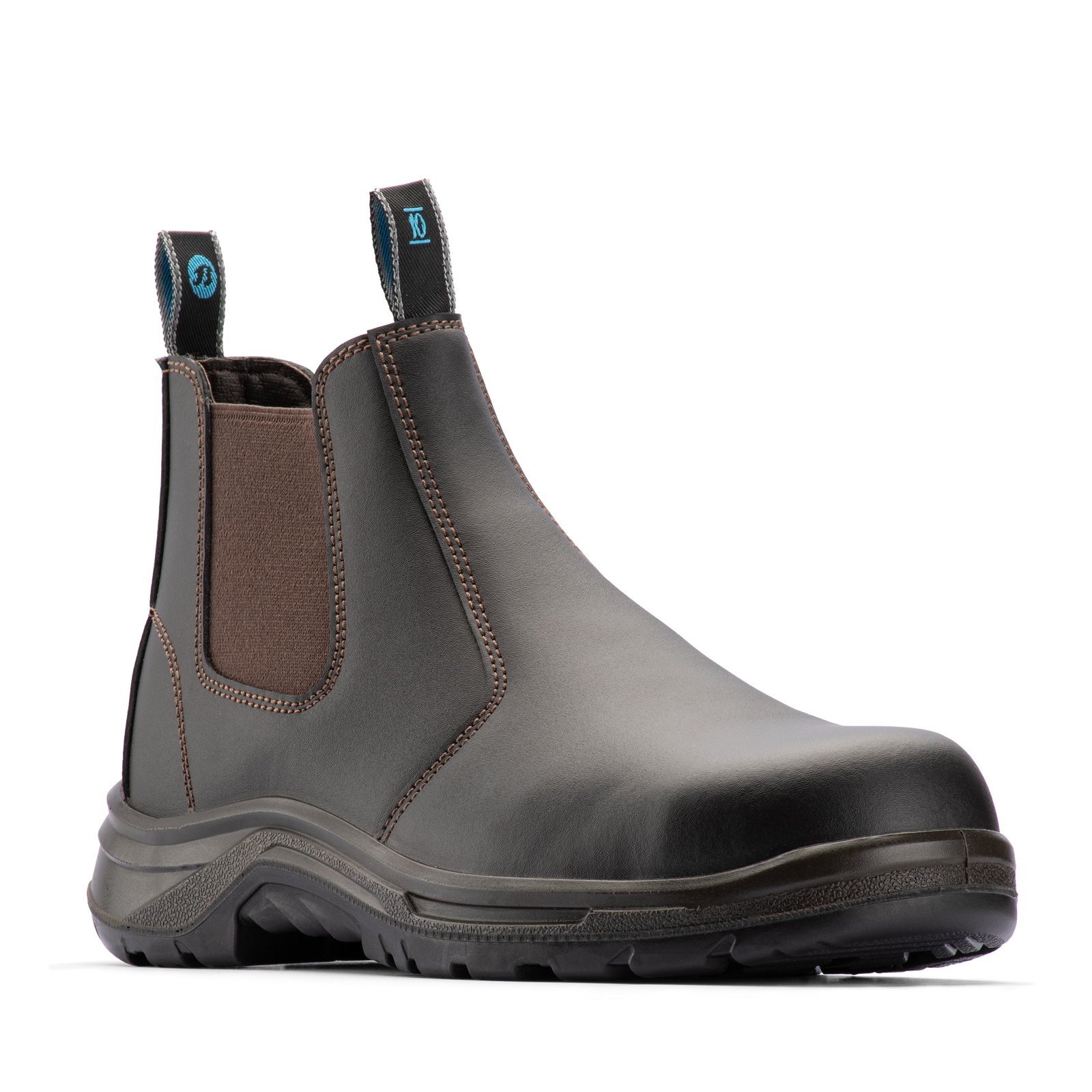 Bata Industrials Men's Brown Meteor Pull On Safety Boot UK Size 10 - Image 1 of 2