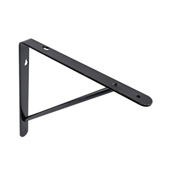 Carinya 200 x 200mm Black Heavy Duty Studio Stayed Bracket