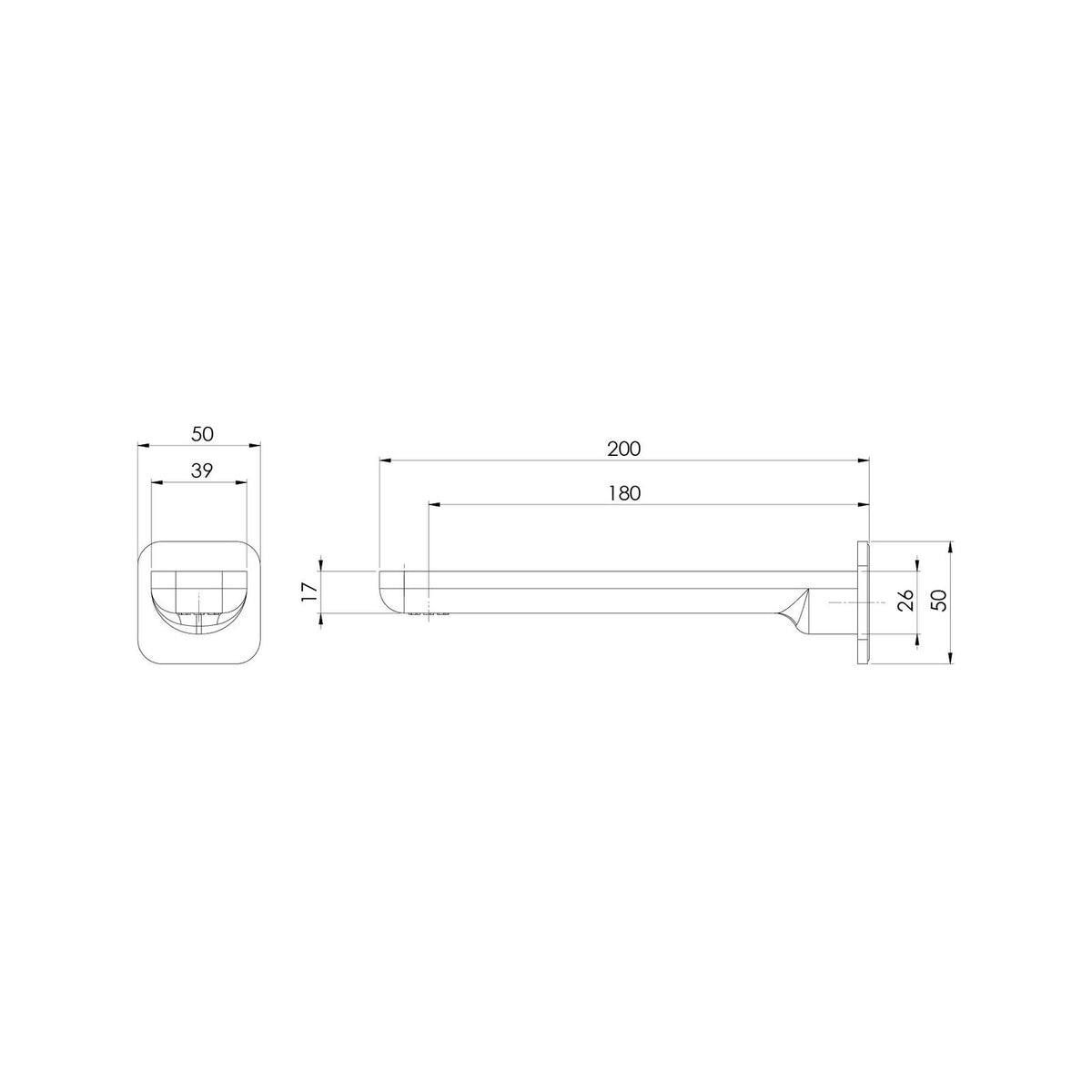 Mondella Bath Spout Outlet Overture - Image 3 of 3