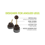 CB258+CB259_Gorilla-Felt_25mm-Diameter-Swivel