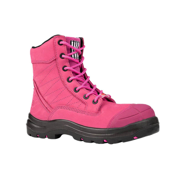 shewear Achieves Hot Pink Womens Safety Workboots