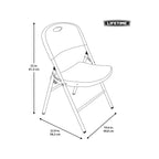 Lifetime Resin Classic Folding Chair - Image 5 of 5