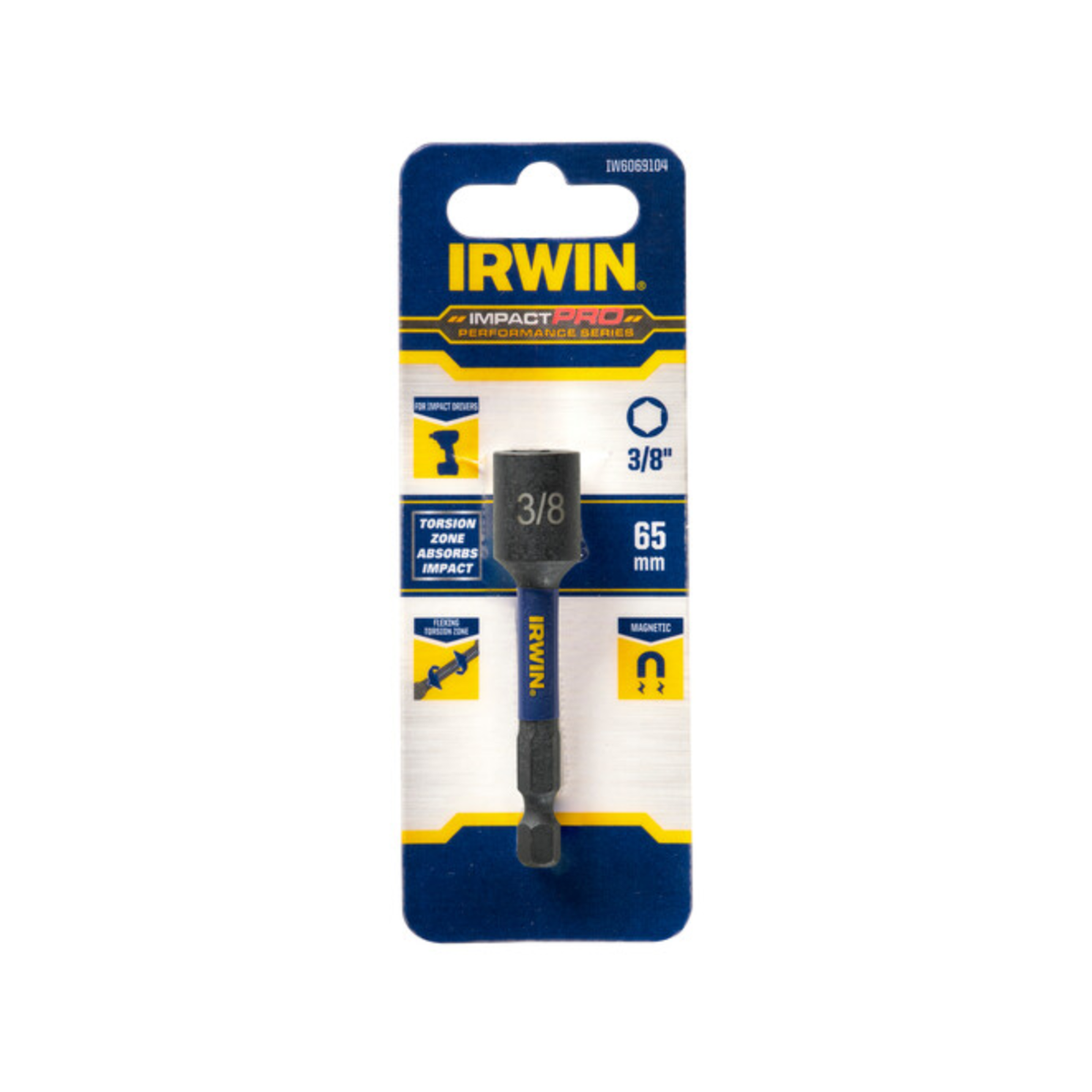 IRWIN 65mm 3/8" Impact Pro Performance Nutsetter - Image 1 of 3