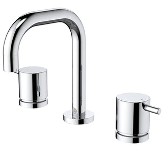 Caroma  Chrome Lead Free Luna Lever Basin Tap Set