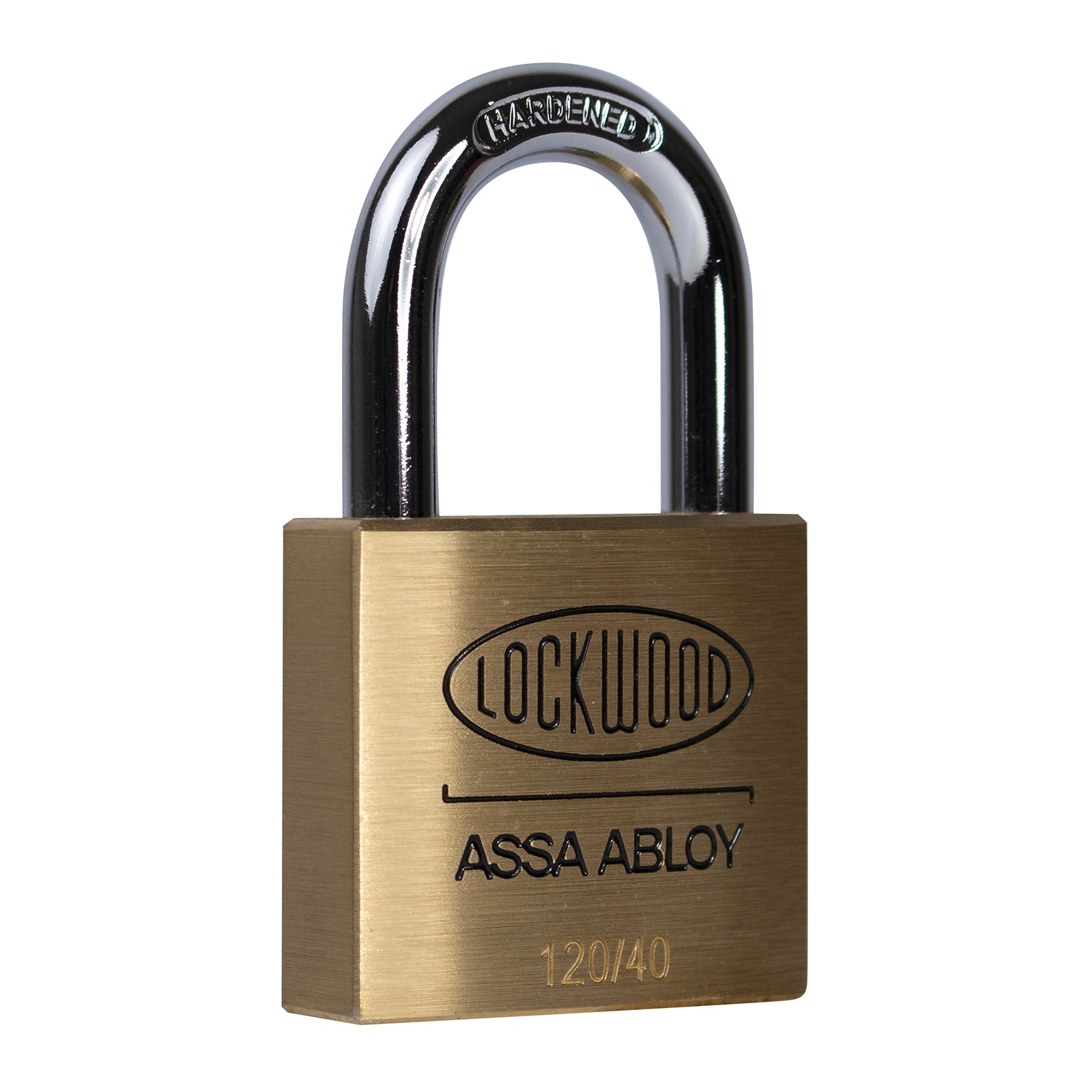 Lockwood 40mm Solid Brass 120 Series Padlock General Purpose - 2 Pack - Image 3 of 8