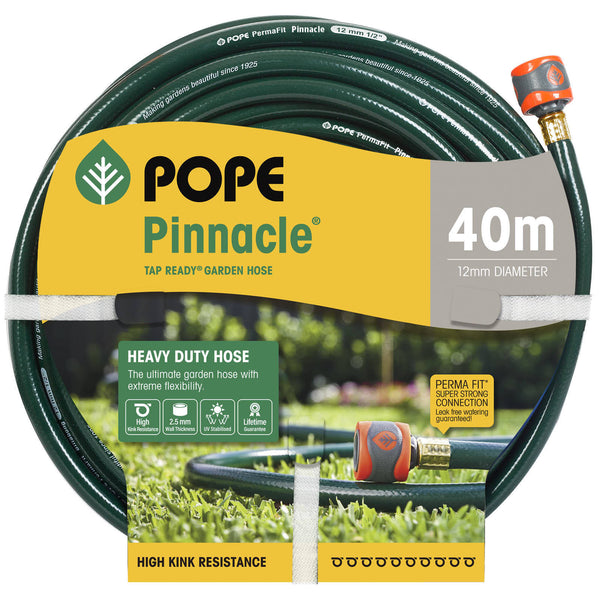 Pope Pinnacle Garden Hose TR 12mm x 40m