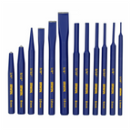 IRWIN 12 Piece Cold Chisel and Punch Set - Image 1 of 14