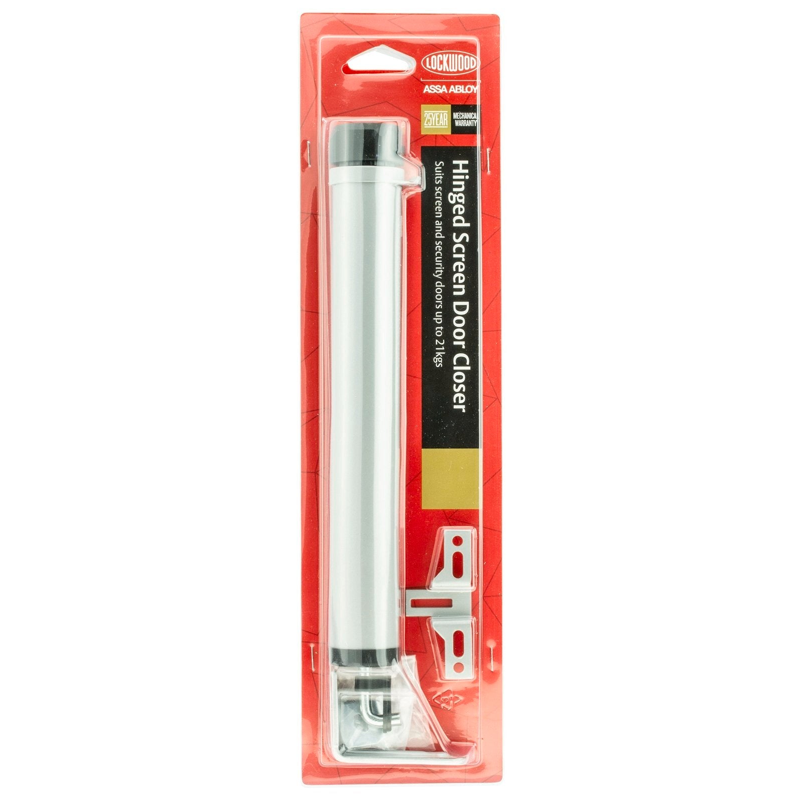 Lockwood Silver 403 Pneumatic Screen Door Closer - Image 1 of 1