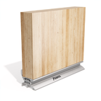Raven RP4 Door Bottom Clear 926mm - Clear Anodised - Image 3 of 7