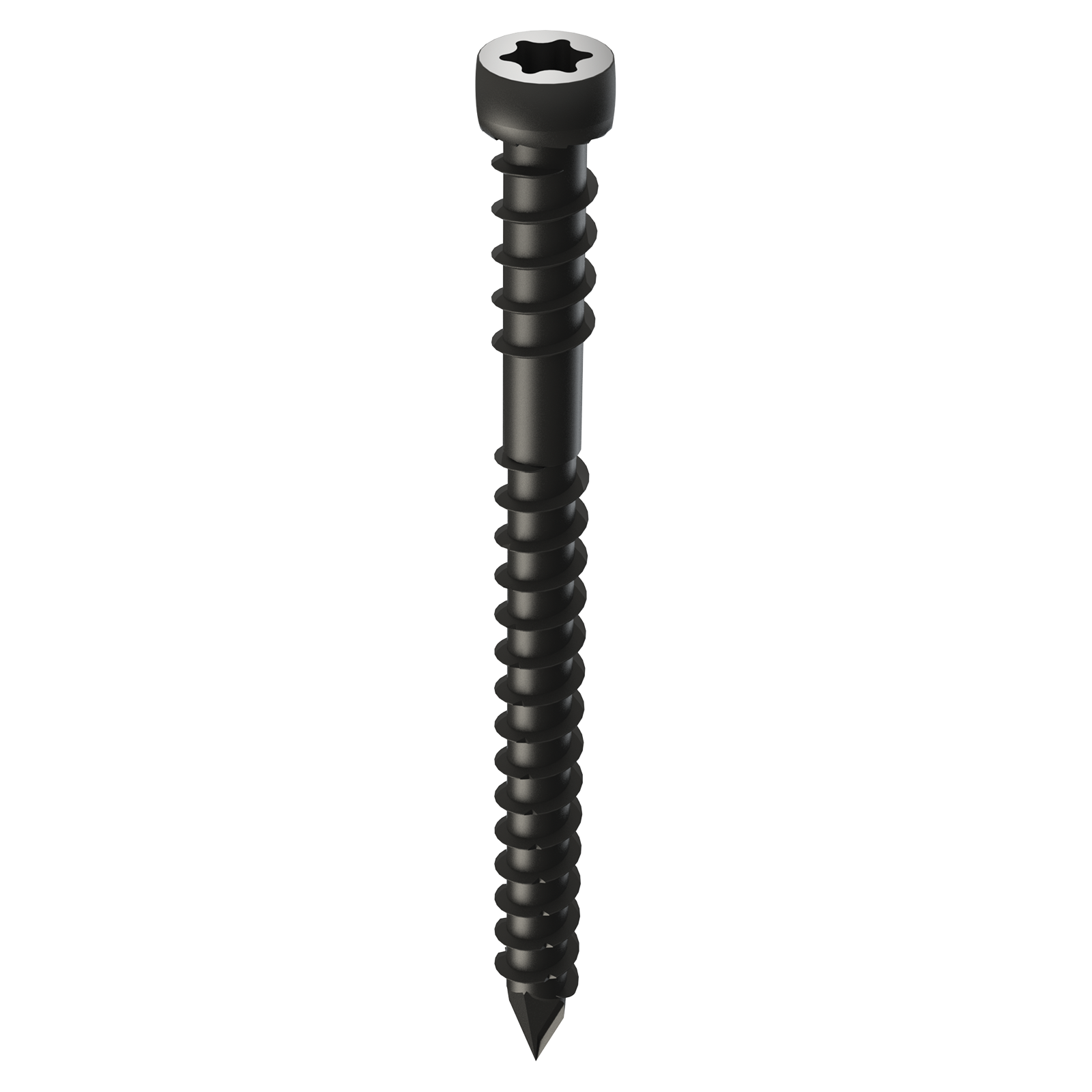 Bremick Ultrafast 10g x 50mm Stainless Steel 304 Black T20 Trim Head Decking Screw - 500 Pack - Image 3 of 4