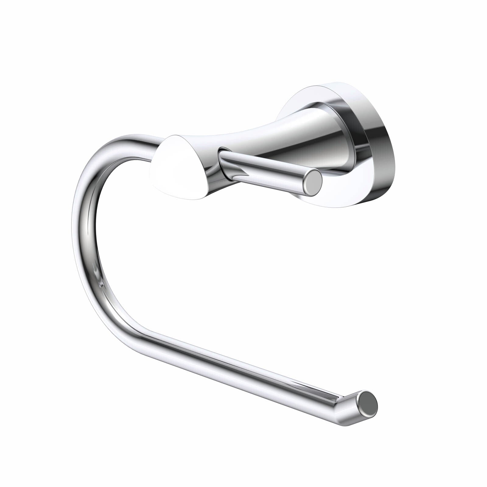 Caroma Polished Chrome Acacia Toilet Roll Holder - Image 1 of 2