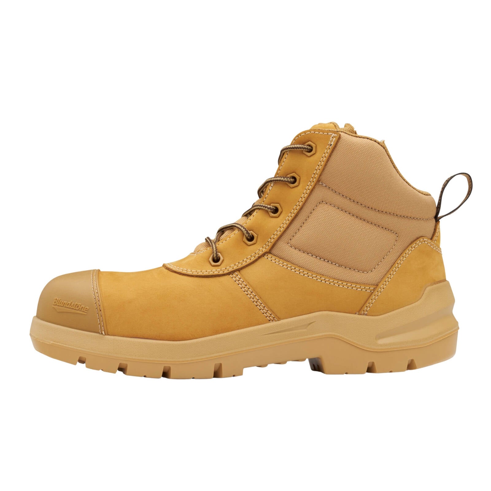 Blundstone Unisex Wheat #7550 DuraFit Zip-Side Safety - UK Size 12 - Image 3 of 10