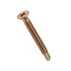 Buildex 10G x 40mm Gold Passivated Sheet Metal Screws - 500 Pack - Image 2 of 3