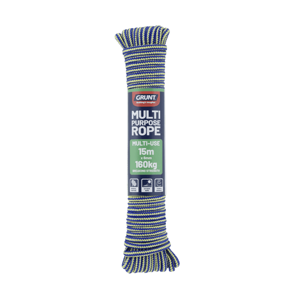 GRUNT 6mm x 15m Multi-Purpose Rope