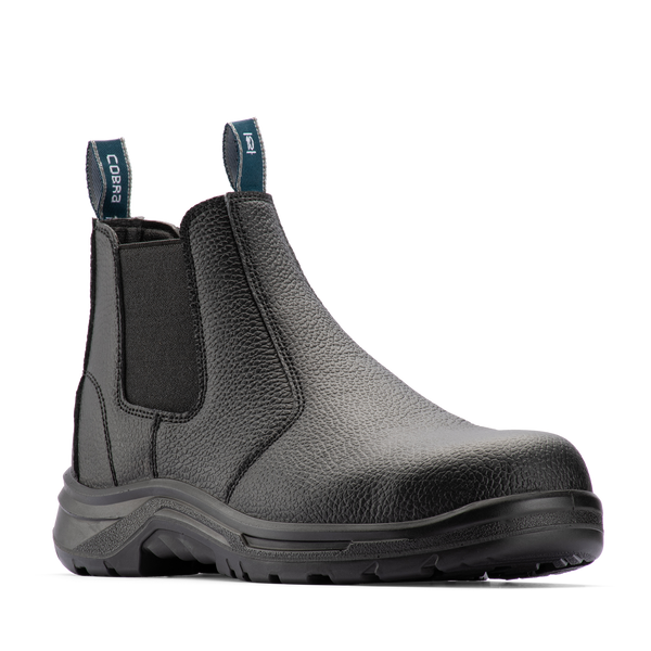 Bata Men's Black Cobra Pull On Safety Boot UK Size 9