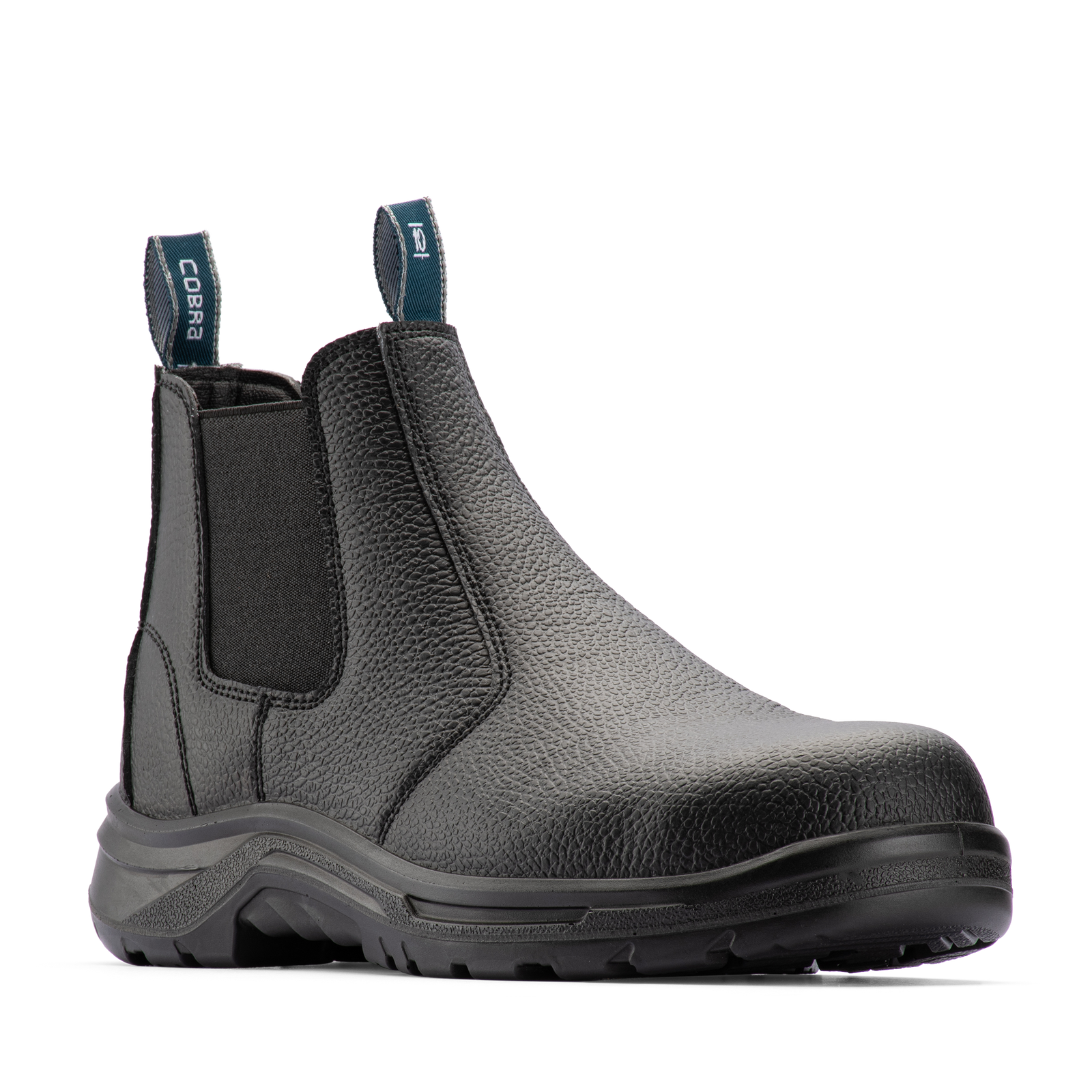 Bata Men's Black Cobra Pull On Safety Boot UK Size 11 - Image 1 of 2