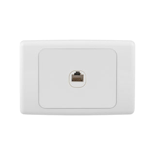 Deta Cat 6 Single Ethernet RJ45 Outlet