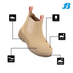 Bata Industrials Women's Sand Juno Slip-On Safety Boot - US Size 7 - Image 2 of 5