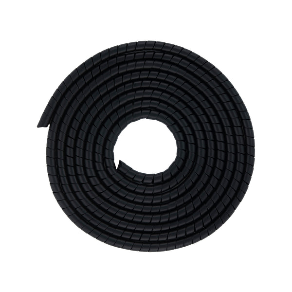 CLICK 5m 15mm Black Heavy Duty Spiral Wrap - 15mm